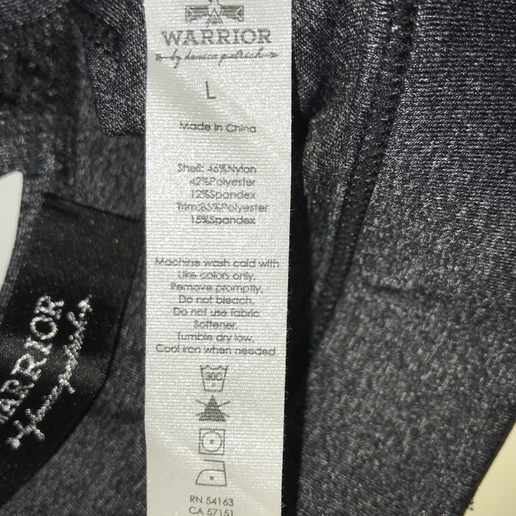 Warrior by Danica Patrick Mesh Back Sports Bra - Picture 7 of 8